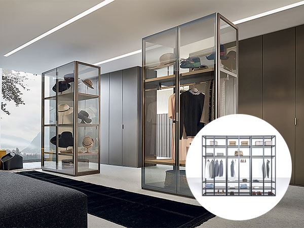 Aluminum Framed Cabinet