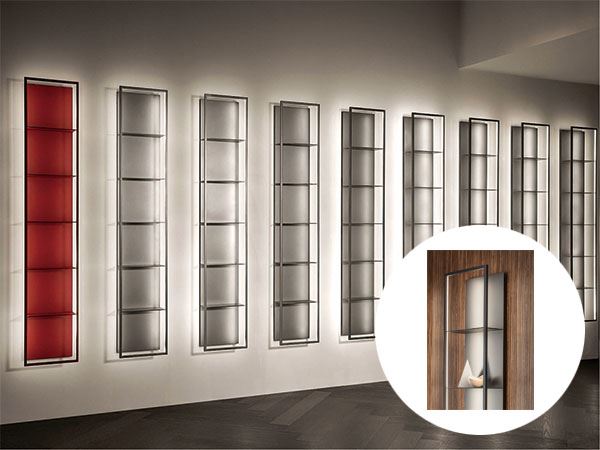 Aluminum Wall Shelves