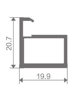 FZ-8802 extruded aluminum profile