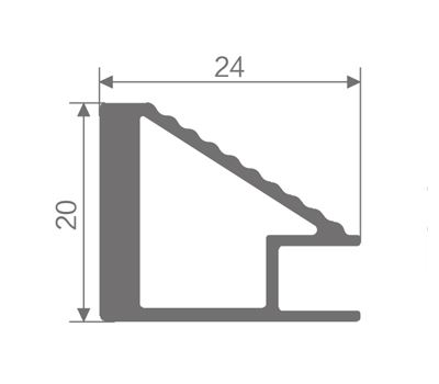 FZ-8822 extruded aluminum profile