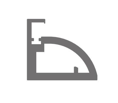 FZ-8831 extruded aluminum profile