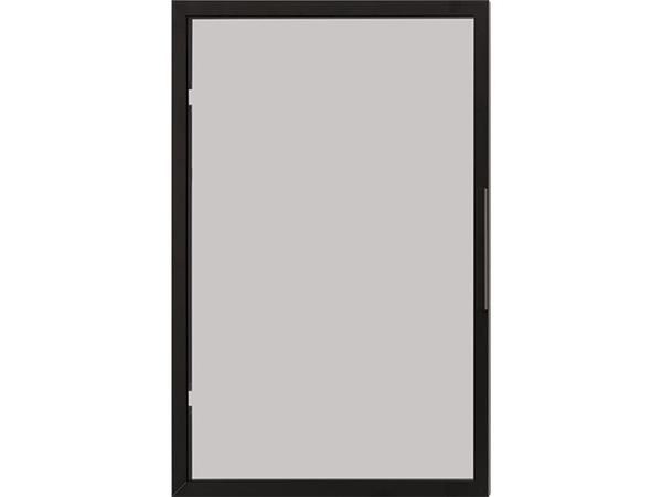 Slim Aluminum Frame Glass Door, Minimalist