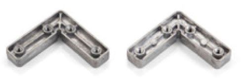 Aluminum frame corner bracket