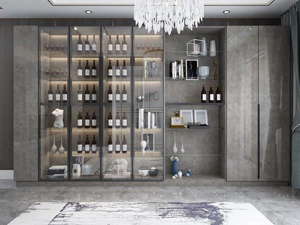 Slim Aluminum Frame Glass Door, 25 Minimalist