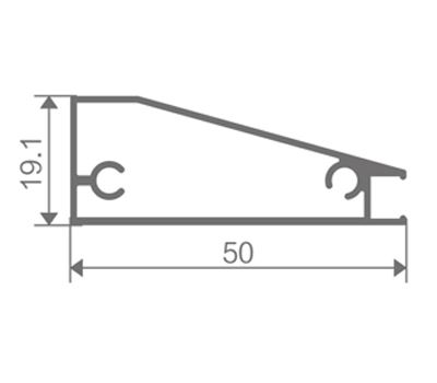 FZ-8816 extruded aluminum profile