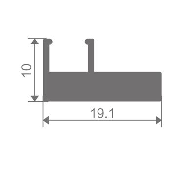 FZ-8817 extruded aluminum profile
