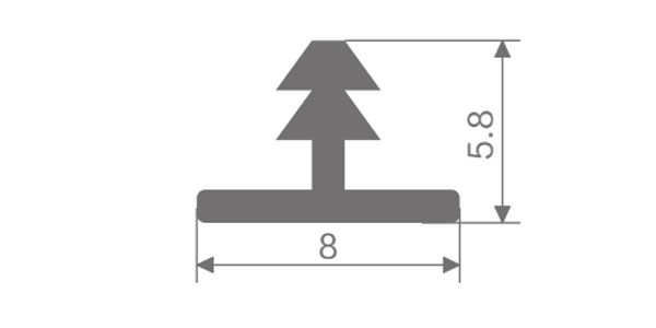 Decorative Aluminum Cabinet Door Handle
