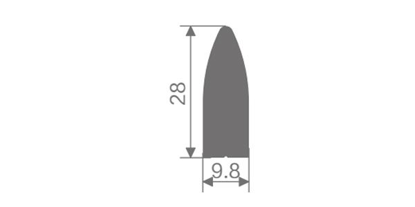 Decorative Aluminum Cabinet Door Handle