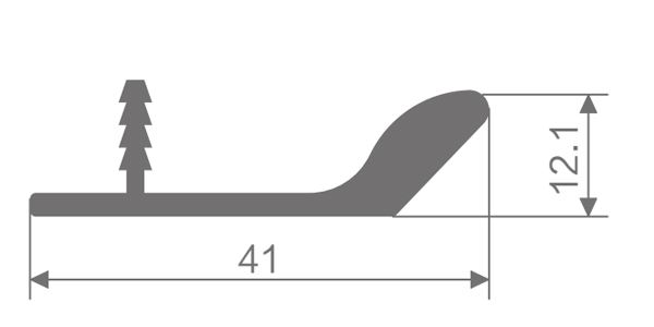 FZ-8929 aluminum handle profile