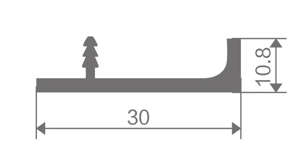 FZ-8931 aluminum handle profile