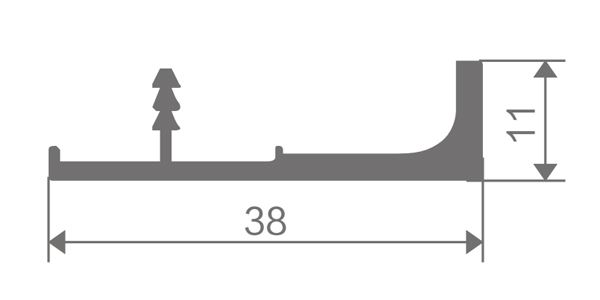 FZ-8932 aluminum handle profile