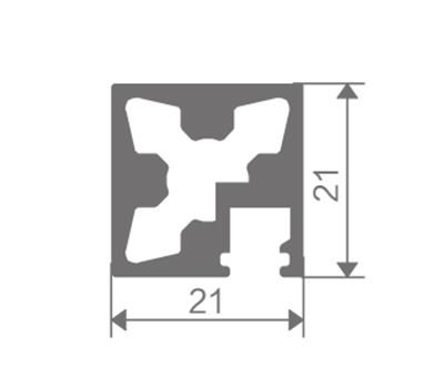 FZ-8839 extruded aluminum profile