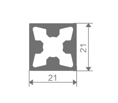 FZ-8839 extruded aluminum profile