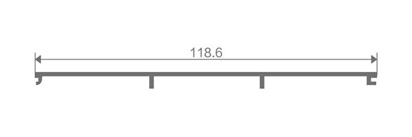 FZ-8897 extruded aluminum profile