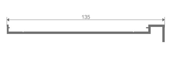 FZ-8899 extruded aluminum profile