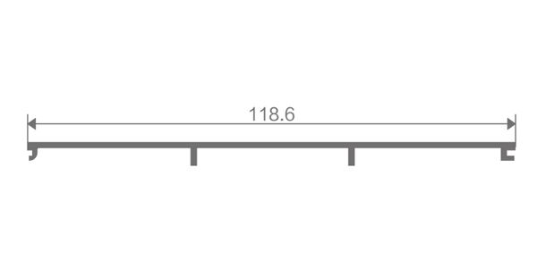 FZ-8901 extruded aluminum profile