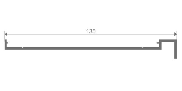 FZ-8903 extruded aluminum profile
