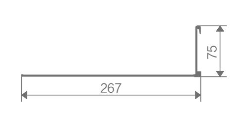 FZ-8852 extruded aluminum profile