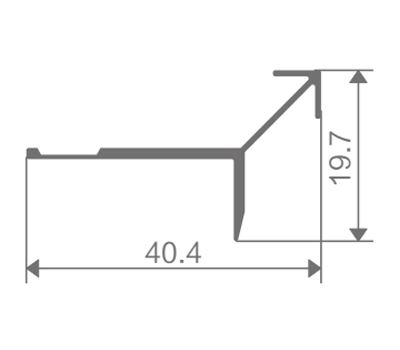 FZ-8869 extruded aluminum profile