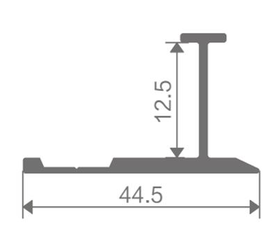 FZ-8874 extruded aluminum profile