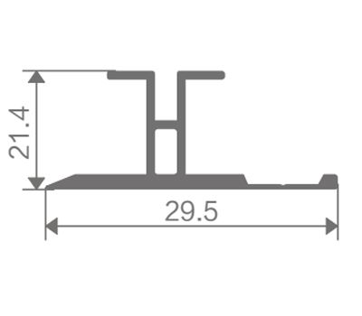 FZ-8882 extruded aluminum profile