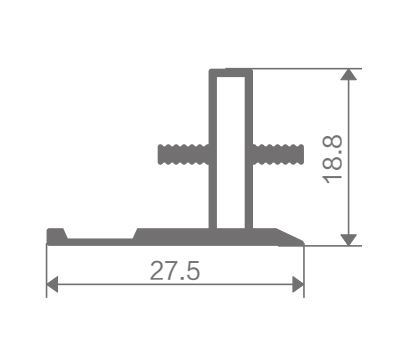 FZ-8885 extruded aluminum profile