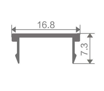 FZ-8890 extruded aluminum profile
