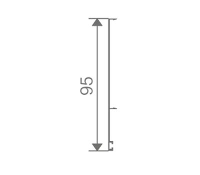 FZ-8893 extruded aluminum profile